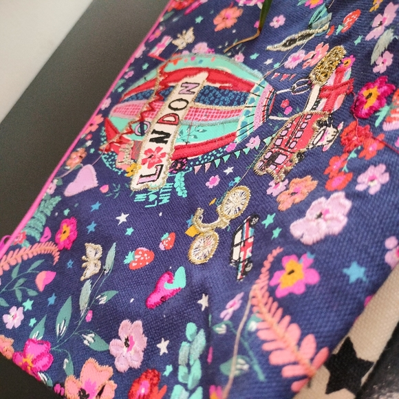 Accessorize London Embroidered Pouch - Picture 12 of 16